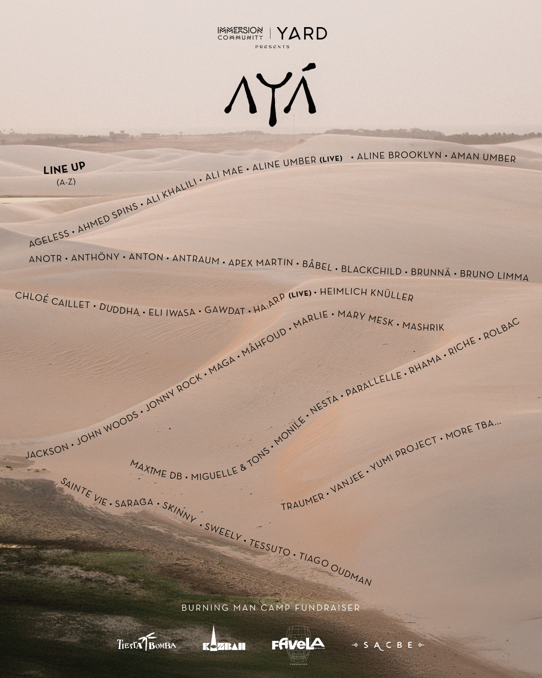 Line up - Feed Dune (1)